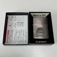 ZIPPO 2016年製 酒豪 漢字 銀イブシ バレル エッチング ジッポー 