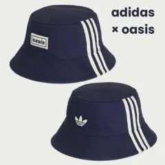 新品未開封】oasis 30周年リヴフォーエヴァー バゲットハット ネイビー