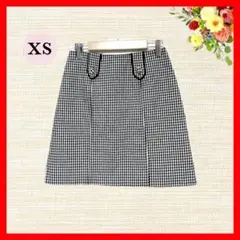 Lily Brown スカート ミニスカート ミニ 台形 ギンガムチェック柄