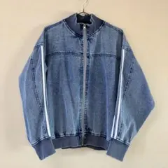 しまむら　デニムブルゾン