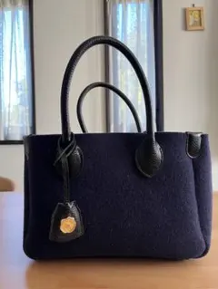 TOPKAPIトプカピ　ネイビートートバッグ