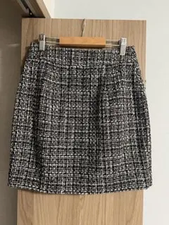 RESEXXY ツイードタイトスカート ブラック　M