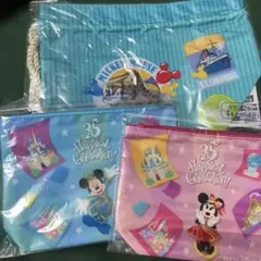 新品　東京ディズニーリゾート 35周年 ポーチセット