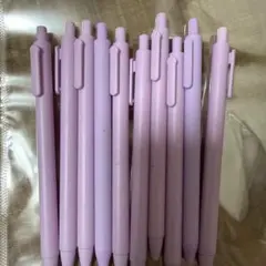 薄紫色ボールペン 11本セット