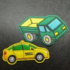 ★ W831 車 はたらく車 アイロン ワッペン