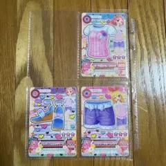 アイカツ　カード　星宮いちご　北大路さくら　３枚