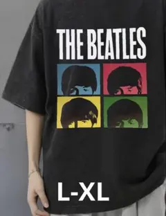 新品☆Tシャツ☆コットン100%☆男女兼用☆ビートルズ☆L-XL☆人気商品☆のサムネイル