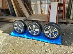 ちかりん♪ ④RBオデッセイアブソルート純正215/55R17 94Q オデッセイ 純正ホイール タイヤセット オデッセイ 純正ホイール 215