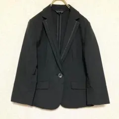 ESPRITMUR／テーラードジャケット　七分袖　黒　【１１号】