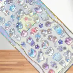 プチドロップステッカー ユニコーン ボンボンドロップシール 人気 可愛い 立体