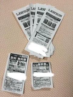 LAWSON 飲料無料券2枚・サンプルたばこ引換券4枚