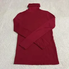 UNIQLO エクストラファインメリノリブタートルネックセーター長袖Lサイズ