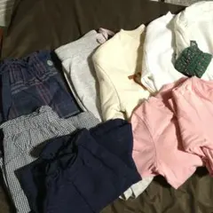 女の子 120 長袖トップス パンツ 長袖肌着 まとめ