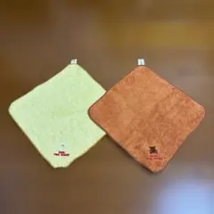 PINK HOUSE タオルハンカチ 2枚セット