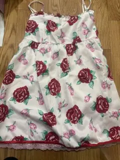 MA＊RS 薔薇柄Aラインレースワンピースのサムネイル