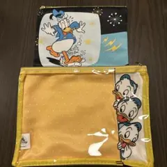 Disneyドナルドダック　ポーチ2点セット