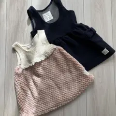 バースデイ　conoco ジャンパースカート　ワンピース　2枚セット　90サイズ