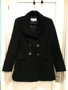 ⭐️美品お買得⭐️カルバンクラインCalvinClein　ピーコート／ブラック　M