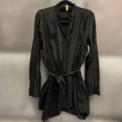 EGOIST ブラックシャツワンピース