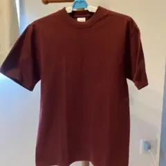 CAMBERロゴTシャツ MADE IN U.S.A. バーガンディSのサムネイル