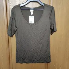 H&M 半袖Tシャツ Sサイズ オリーブグリーン