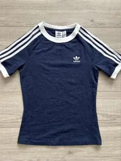 adidas アディダスオリジナルス リンガーT ラグラン ネイビー Sサイズ