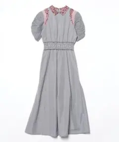 FURFUR ワンピース ミックスマテリアルドレス