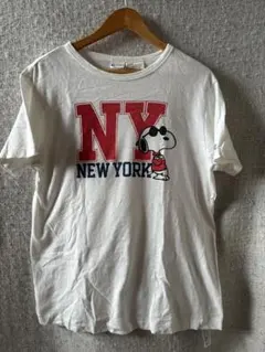 ◆美品◆チャンピオンランタグスヌーピー TシャツPEANUTS古着90s