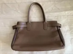 アクアスキュータム ビジネスバッグ トート 茶