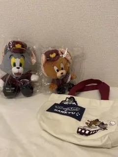 ひぃぼう様専用】トムとジェリー×阪急電鉄 ぬいぐるみ 2個セット