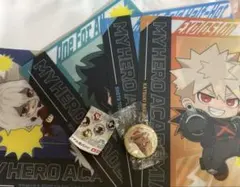 最終値下げ！貴重‼️僕のヒーローアカデミア くら寿司　マルチシート　4枚　缶バッジ