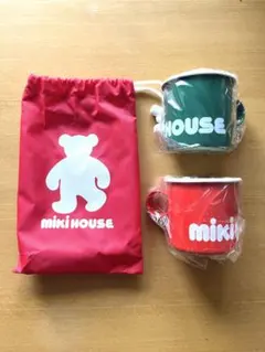 MIKI HOUSE マグカップ 2個セット　新品未使用　ミキハウス　コップ