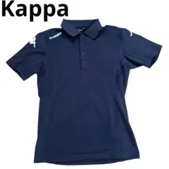 Kappa /カッパ　ネイビー ポロシャツ M 半袖ロゴ メンズ ゴルフ
