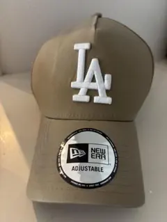 NEW ERA LA キャップ 調整可能 ベージュ
