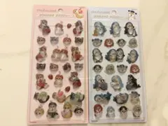 モフサンドボンボンドロップシール2枚セット