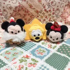 ディズニー ツムツム ミッキー ミニー プルート クリスマス