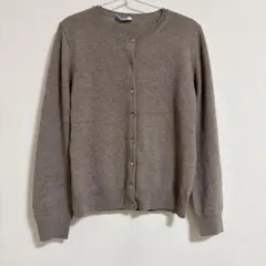 ぴこぴこ様専用　無印良品　MUJI　カシミヤ100％　ニット　カーディガン　L