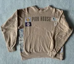 ゆーちん様　PINK HOUSE スウェット トレーナー ブラウン　訳あり