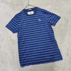 Abercrombie&Fitch ボーダー 半袖 カットソー【L】Tシャツ