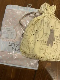 授乳ケープ　新品　くま柄