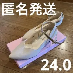 JELLY BEANS アンクルストラップ パンプス 24.0cmのサムネイル