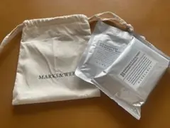 【新品未使用】MARKS & WEB クリアシート 、マスク、巾着　３点セットのサムネイル