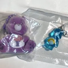 ケアベア クリアマスコットチャーム めじるしアクセサリー ガチャガチャ