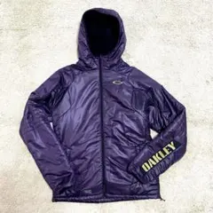 【美品】　OAKLEY 中綿ジャケット パープル L