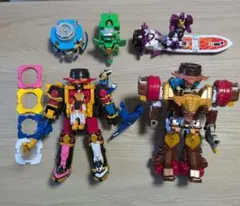 手裏剣戦隊ニンニンジャー シュリケンジン バイソンキング オトモ忍セット