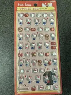 ボンボンドロップシールミニ　キティ　赤