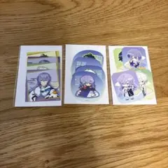 にじさんじ スイパラ Dytica ステッカーセット 4枚入り3種コンプリート