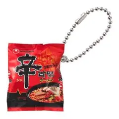 NONGSHIM 辛ラーメン 袋麺ミニチュアチャーム ガチャガチャ