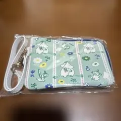 ムーミン　マルチコインケース 緑