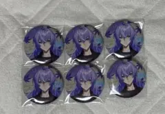 にじさんじ　星導ショウ まねきねこコラボ　秋日和　缶バッジ